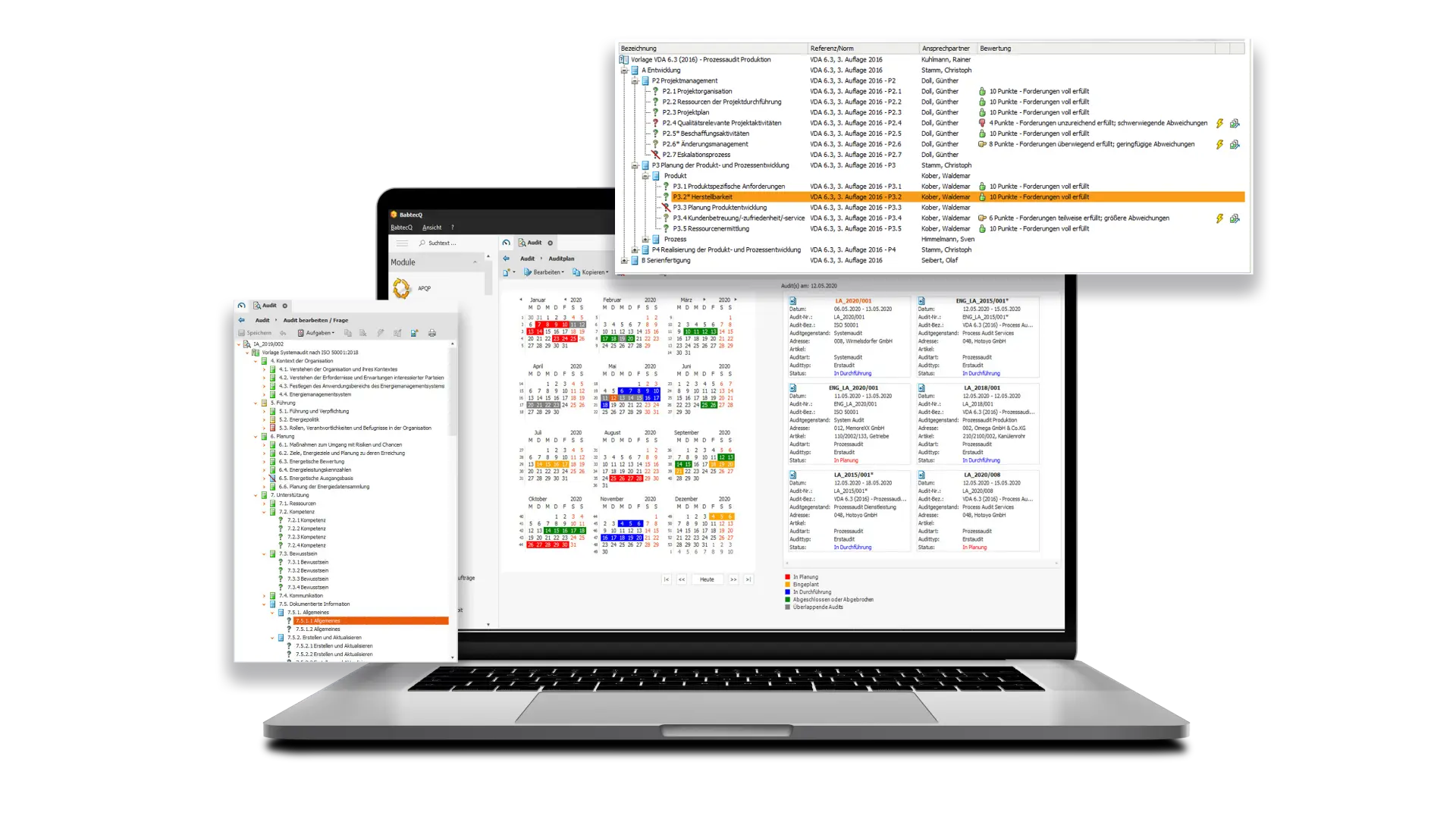 Audit-Managament in BabtecQ Audit-Managament in der QM-Software BabtecQ