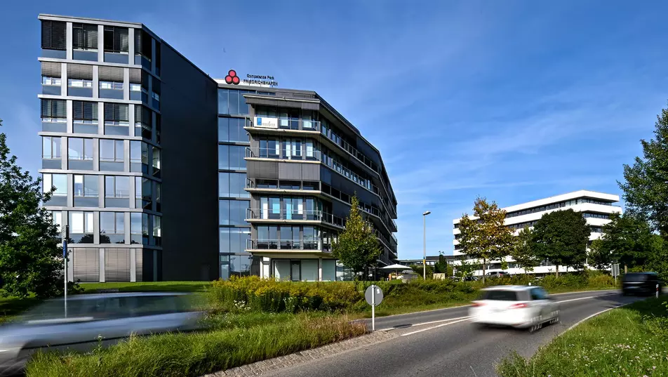 Gebäude Competence Center in Friedrichshafen