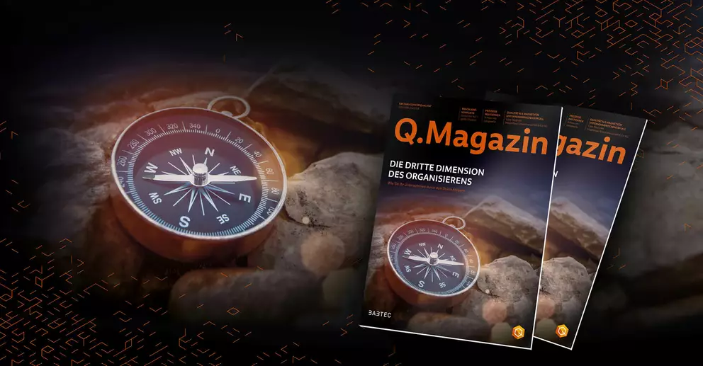 Cover des Q.Magazins 2023/24