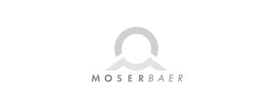 Logo of the Moser-Baer AG